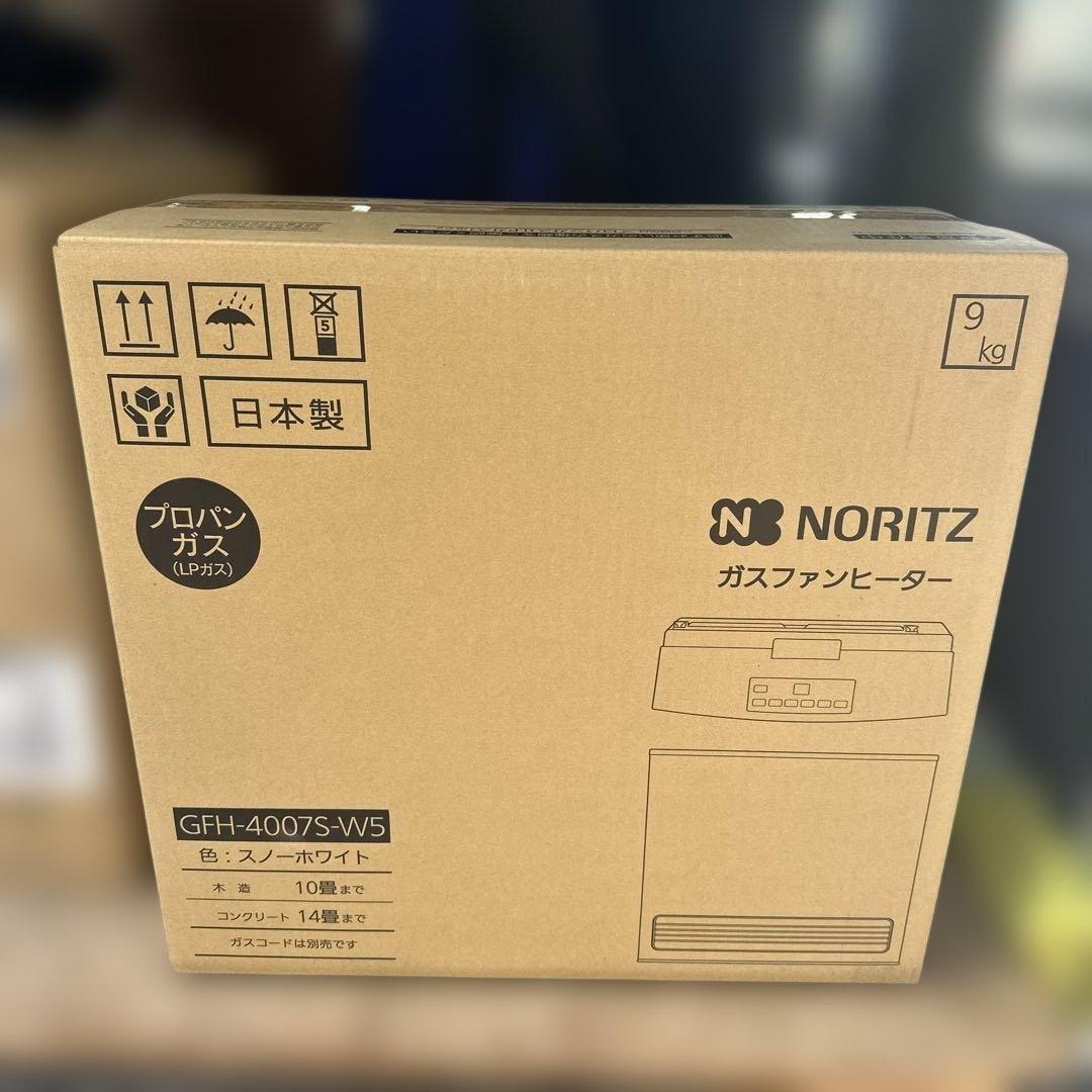NORITZ ガスファンヒーター GFH-4007S-W5
