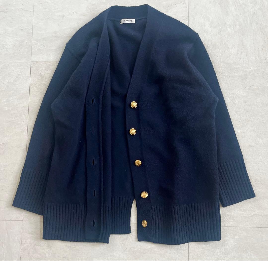 M*N様 23AW 美品✨ ノーリーズ　カシミヤブレンド長めVネックカーディガン