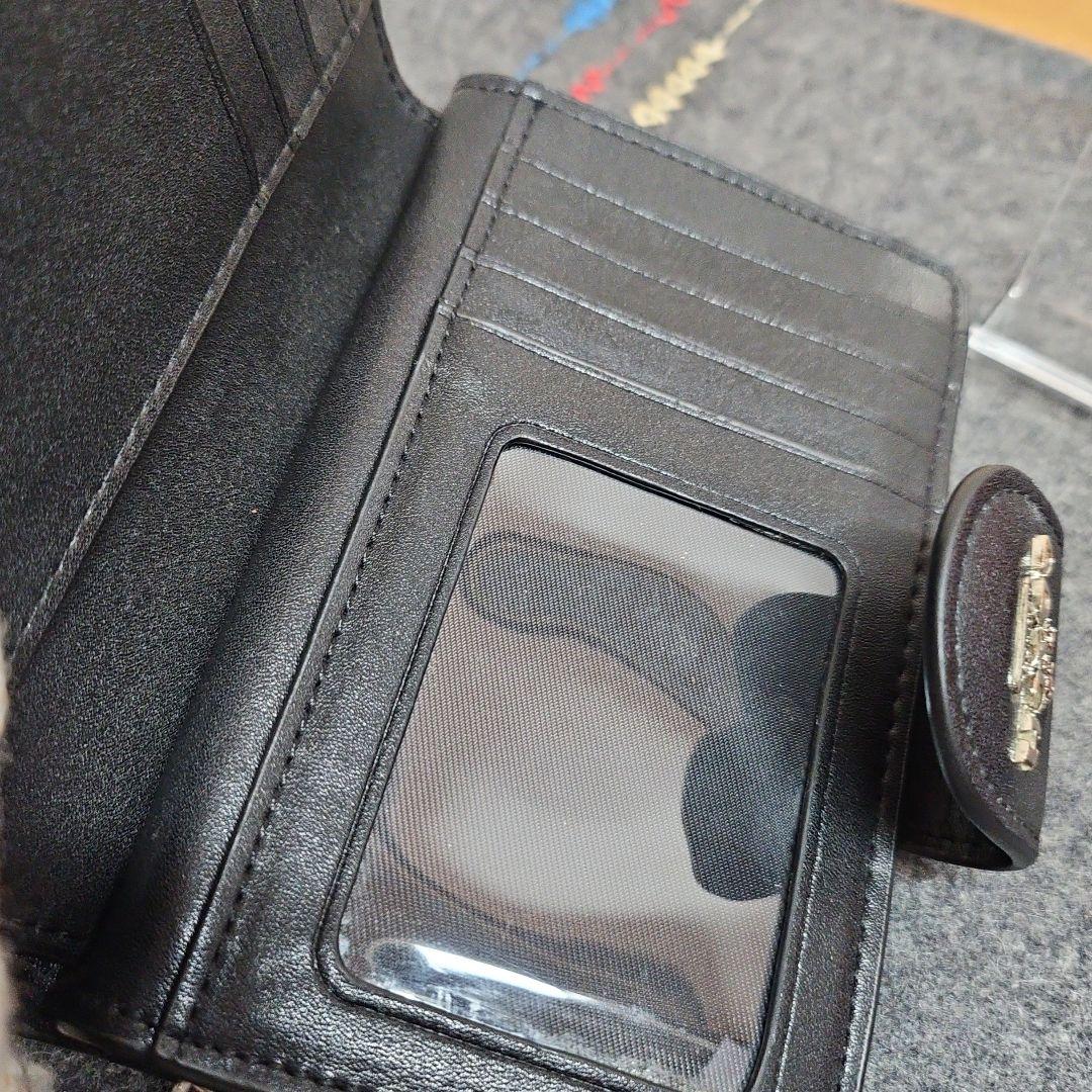 COACH コーチ シグネチャー ジップウォレット 2つ折り財布 ブラック