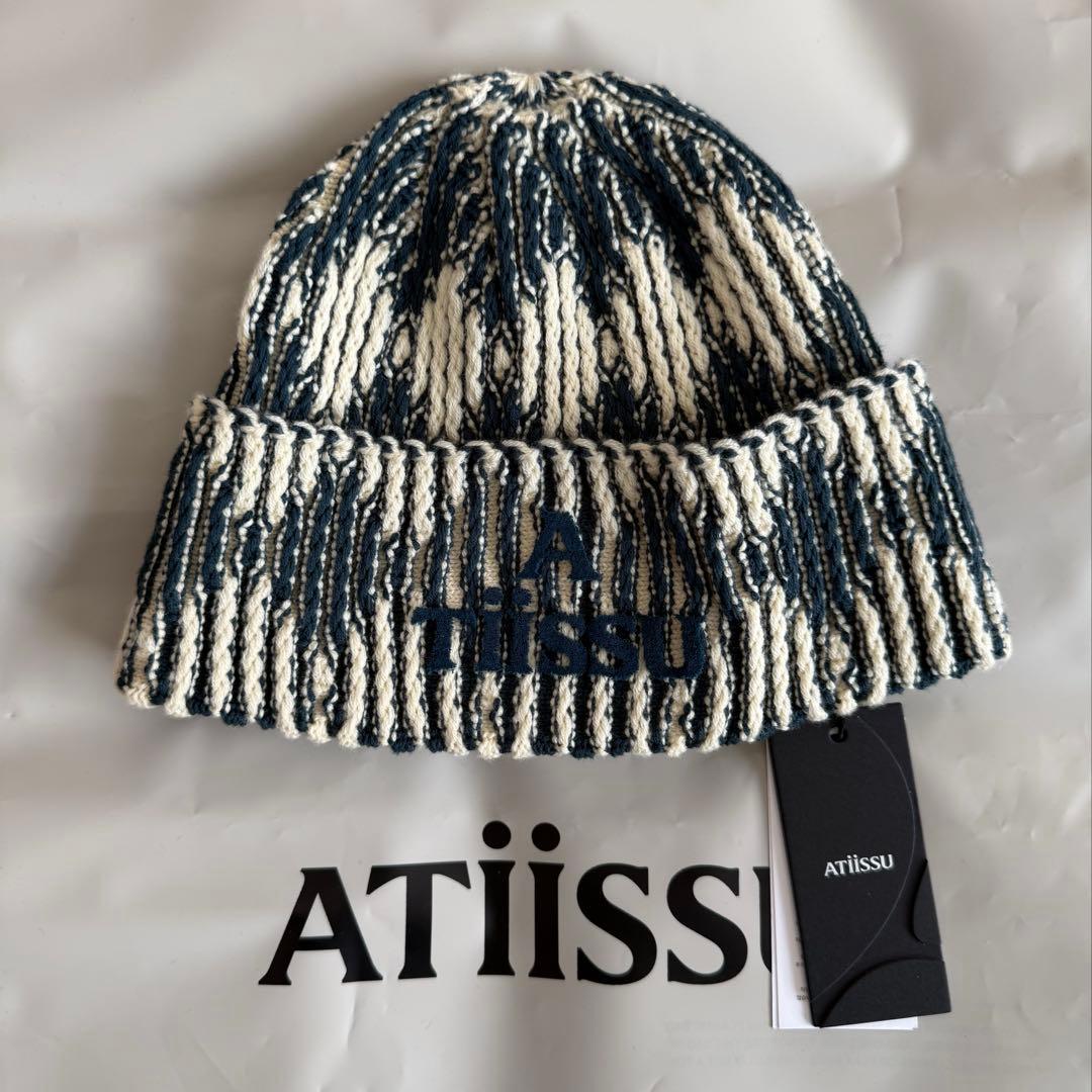 【ATiiSSU】 ダイヤ ビーニー