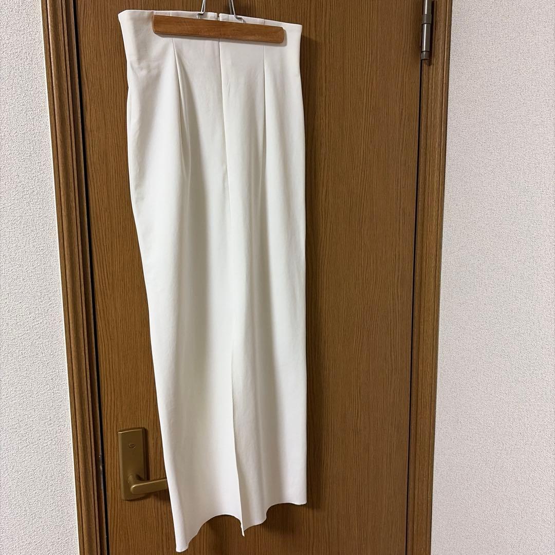 GALLARDAGALANTE ストレッチマキシタイトスカート ホワイト0