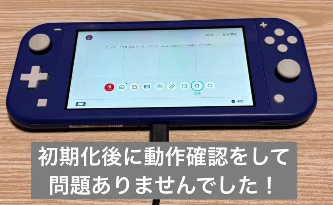 2021年　動作確認済み◎Nintendo Switch light 本体のみ