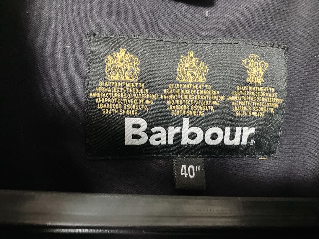 Barbourバブアー ビデイル ブルガリア製 グレー 40