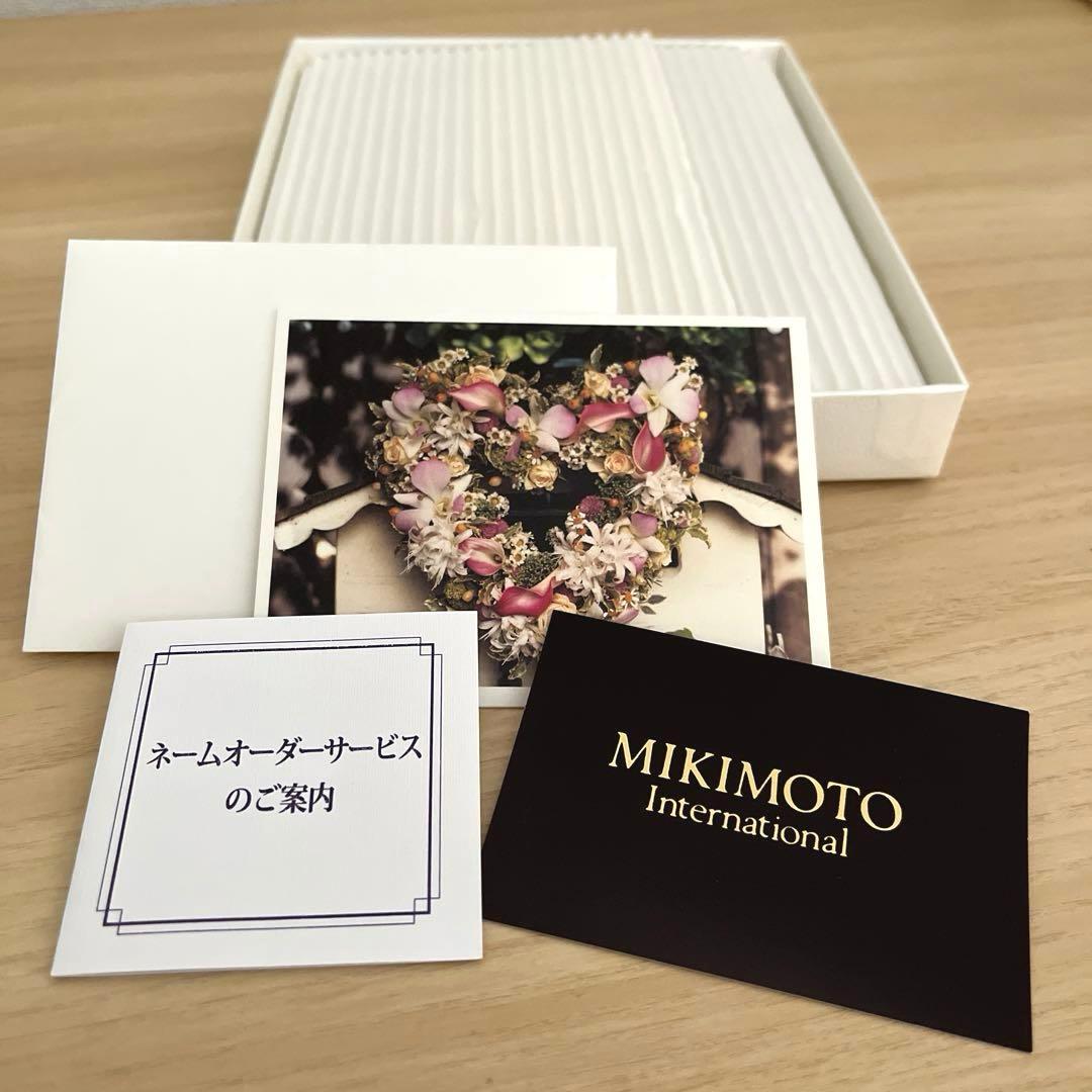 【未使用】MIKIMOTO フォトスタンド 熊とてんとう虫とクローバーのチャーム