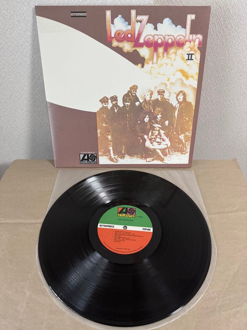 LED ZEPPELIN 1st 2nd リイシューLP 2枚セット