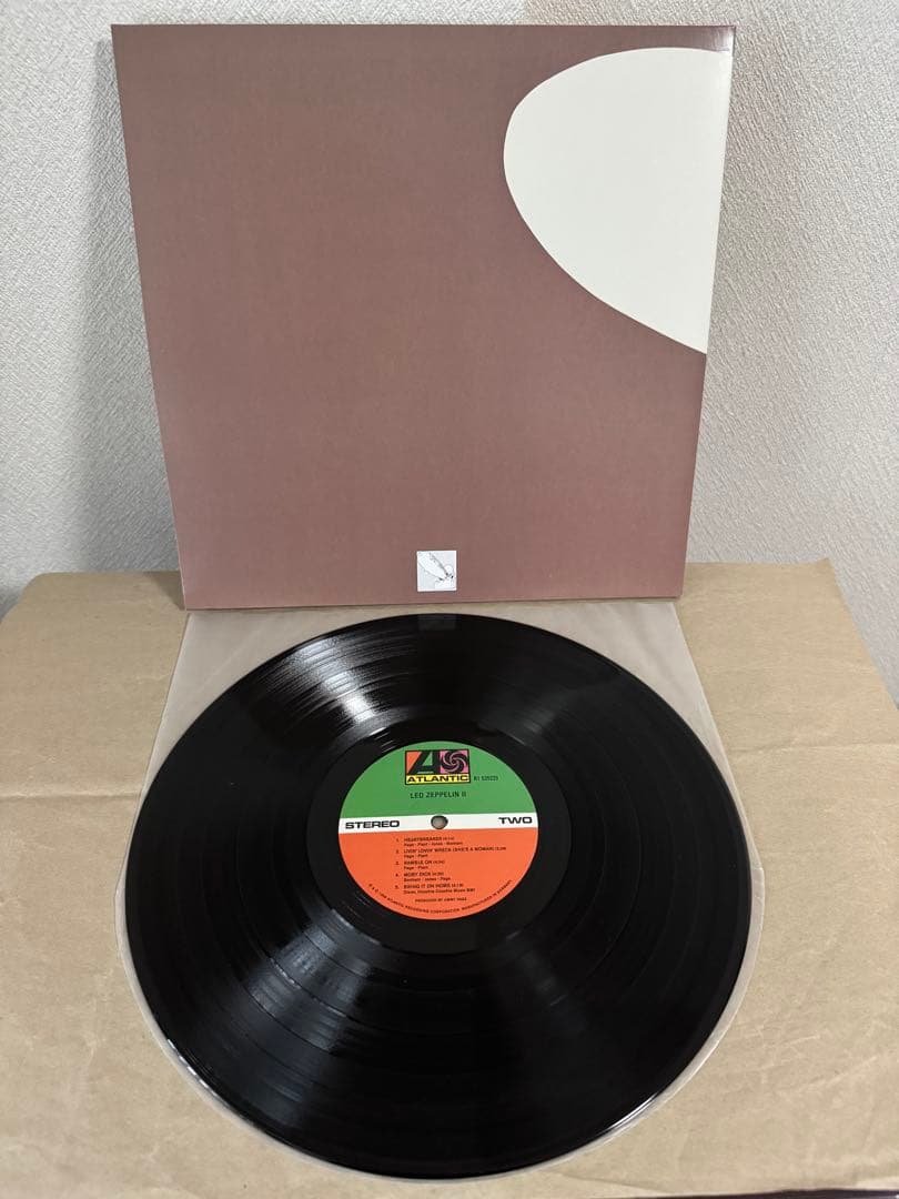 LED ZEPPELIN 1st 2nd リイシューLP 2枚セット
