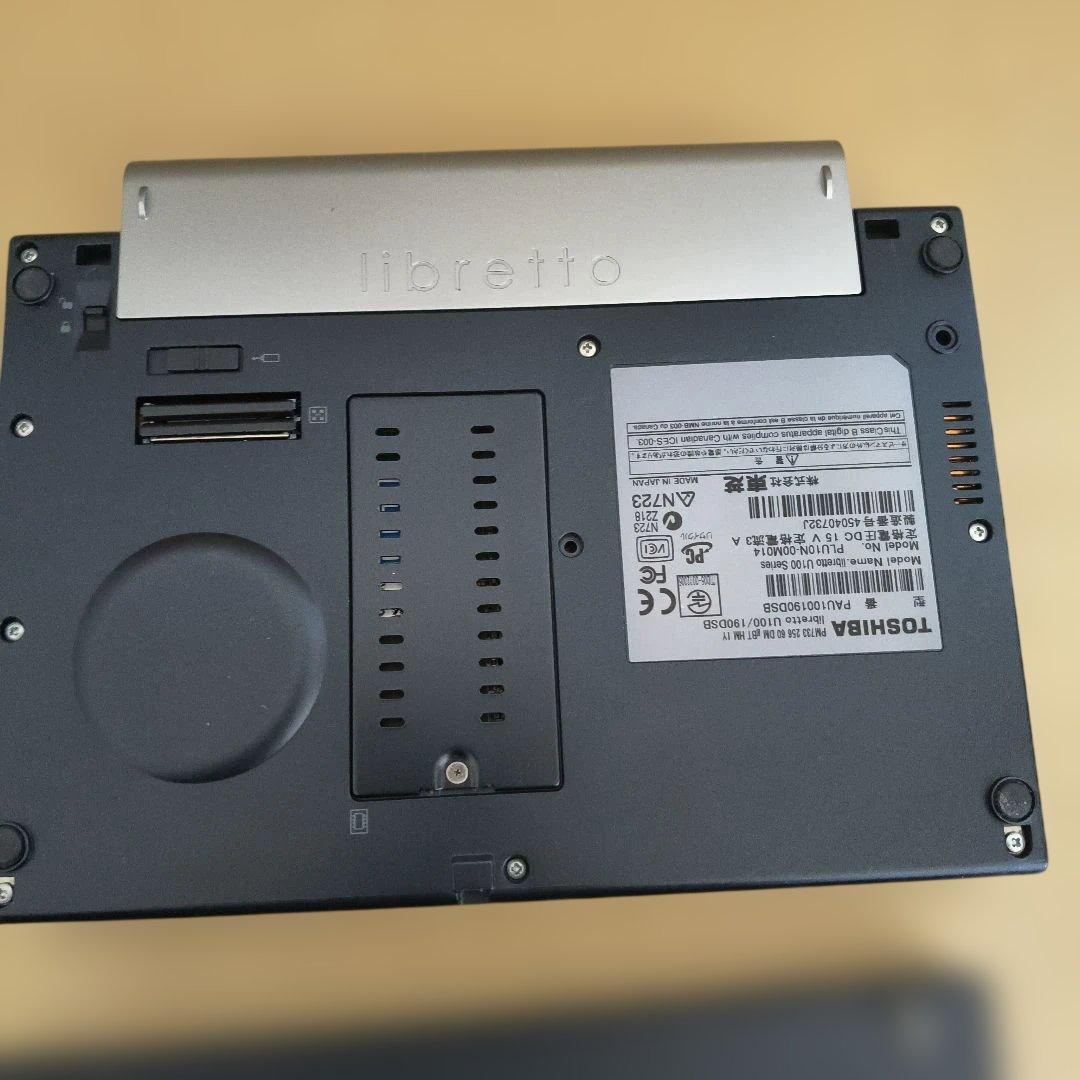 Windowsノート本体 TOSHIBA LIBRETTO U100/190DSB