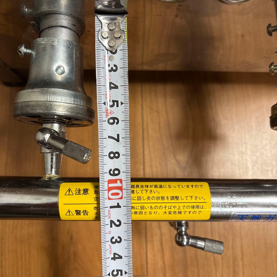 都市ガス　業務用たこ焼き器 ガスホース付き