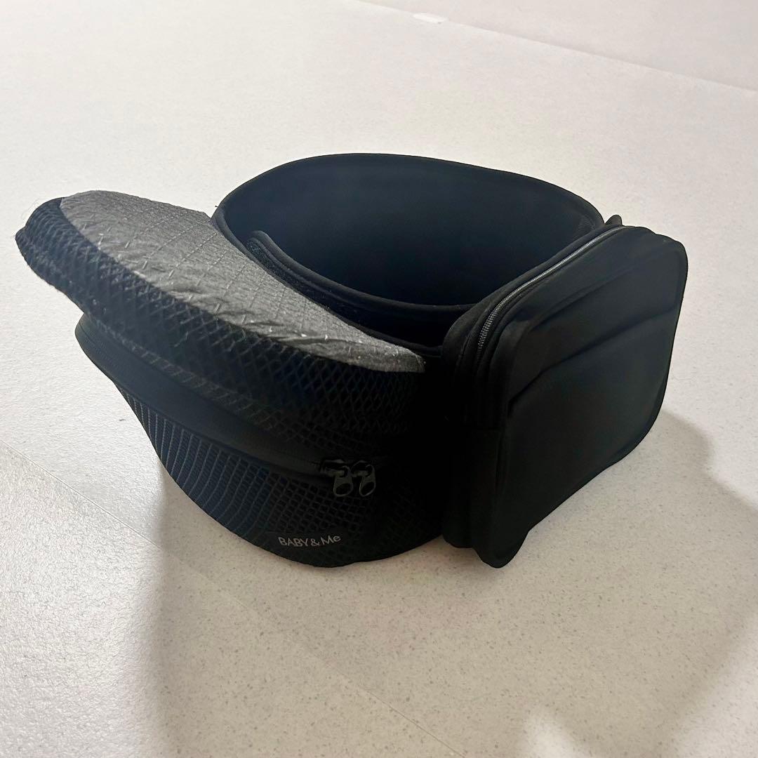 【BABY & Me】 Beren hipseat メッシュ ブラック
