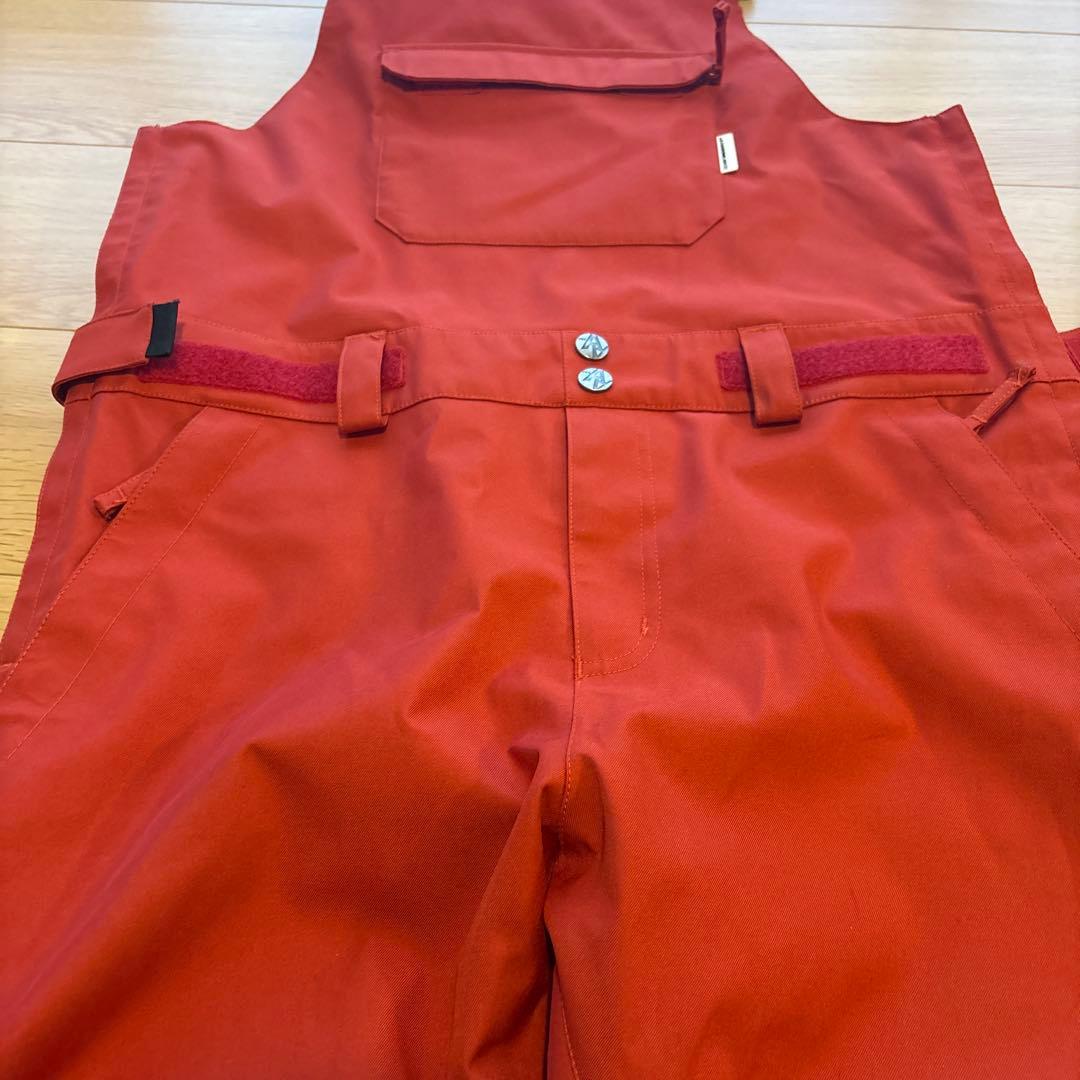 AA HARDWEAR ビブパンツ　赤　size L