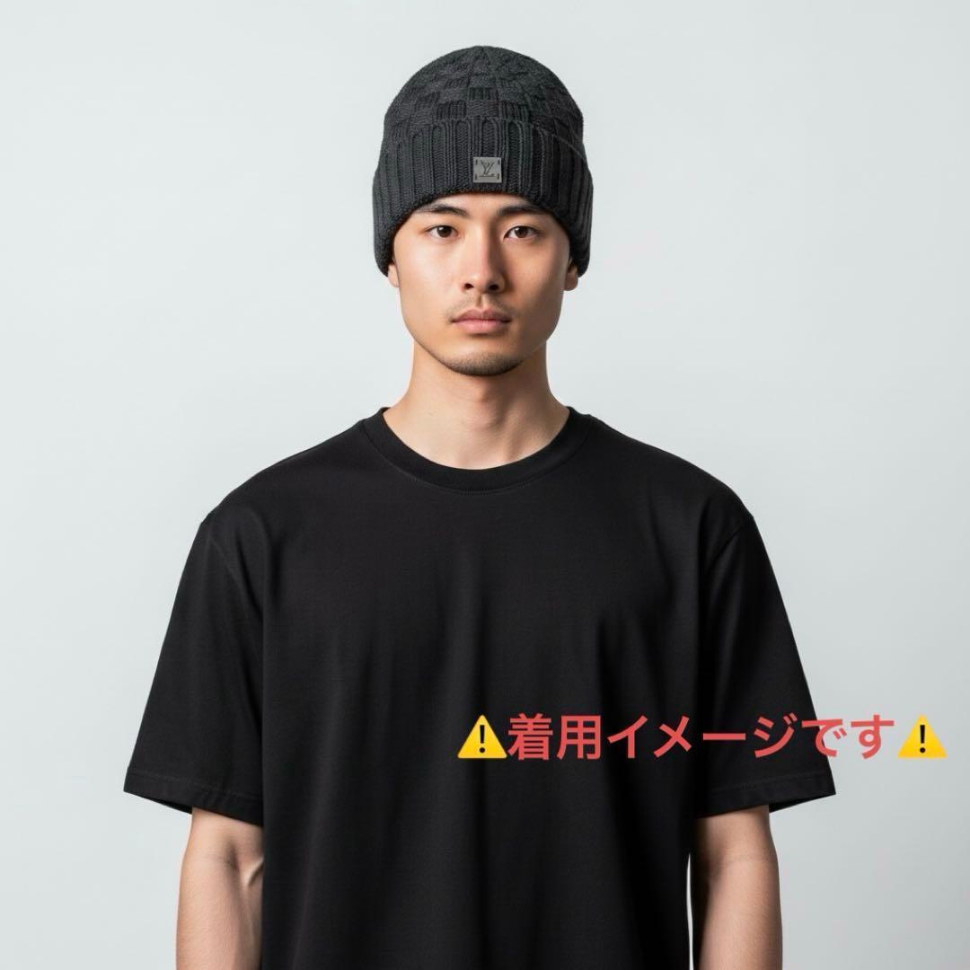 良品✨ ルイヴィトン 408793 ボネ ヘルシンキ ニット帽