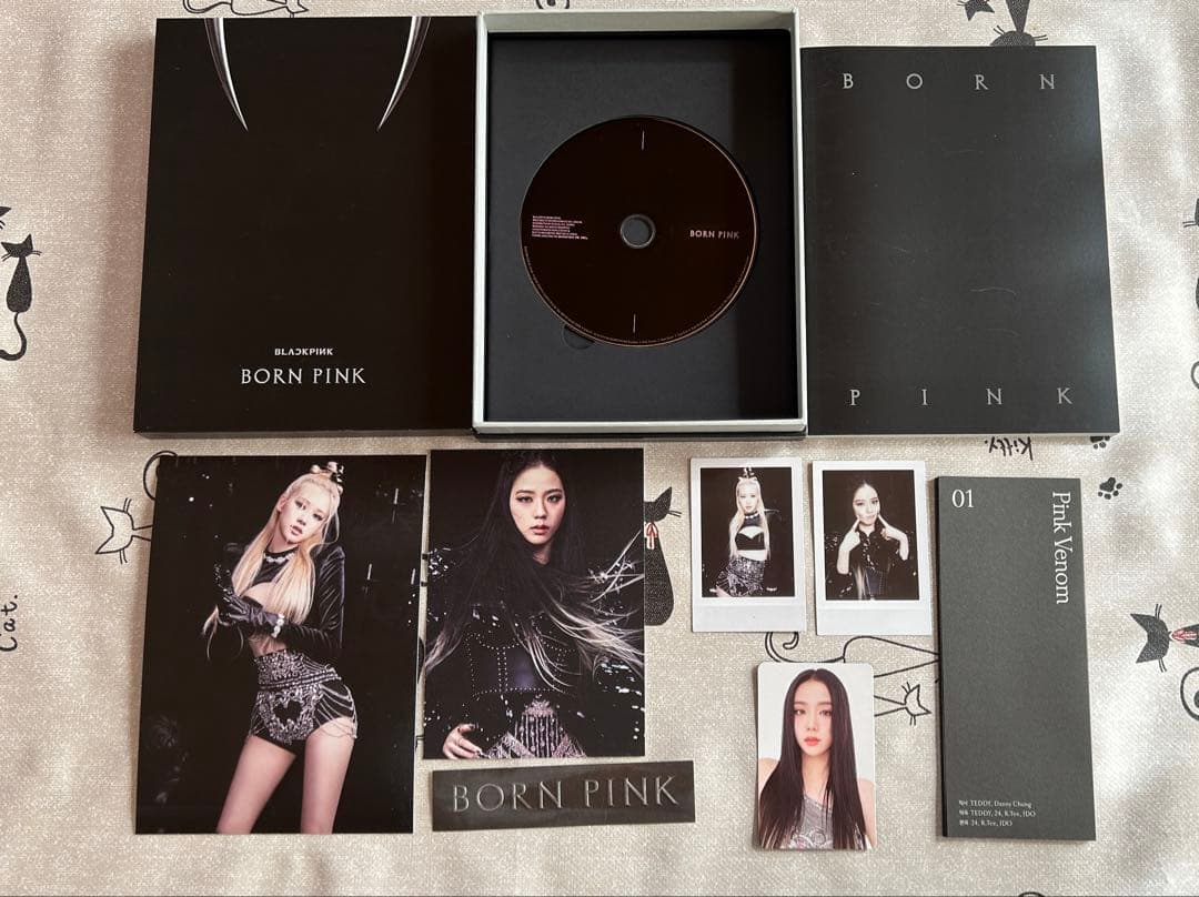 BLACKPINK BORN PINK CD 3枚＋トレカセット