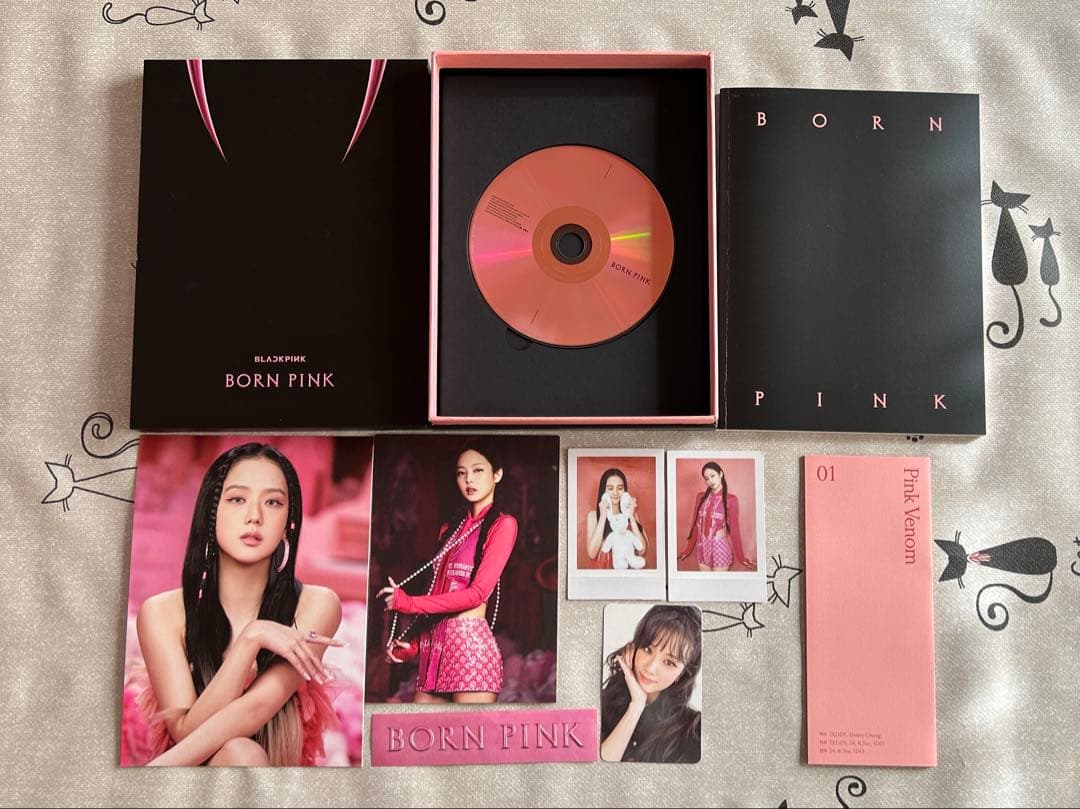 BLACKPINK BORN PINK CD 3枚＋トレカセット