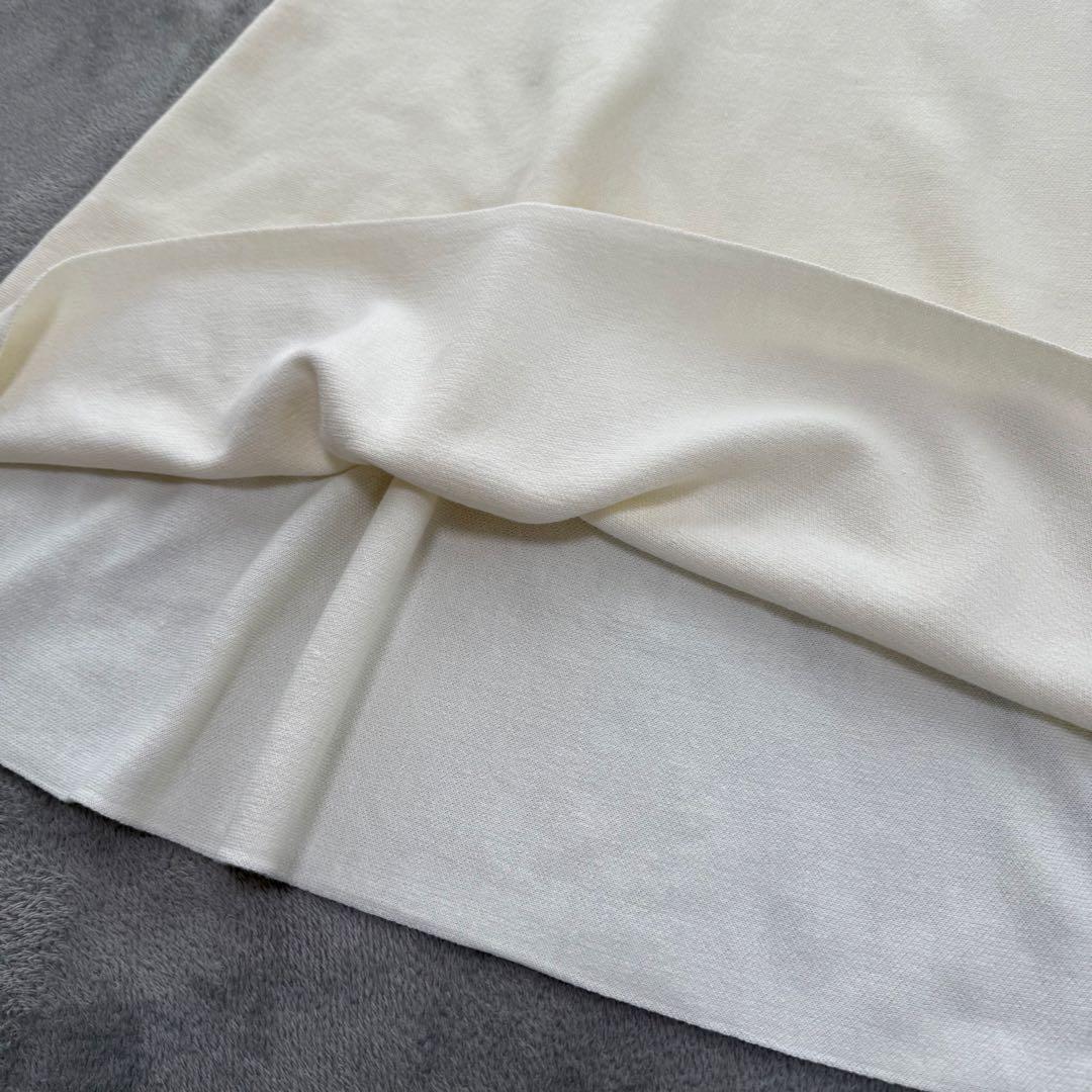 未使用タグ付！アルアバイル 24AW ウール混Ｗフェイスナローマーメイドスカート