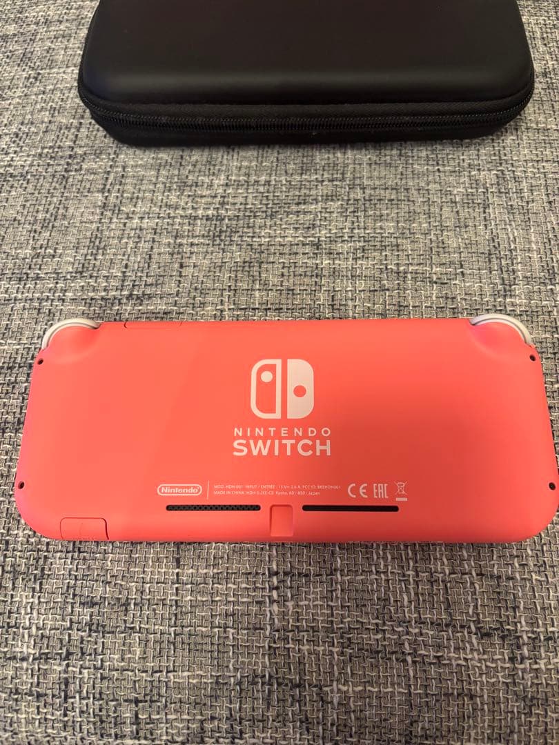 Nintendo Switch Lite ピンク 本体 ケース付き 充電器無し