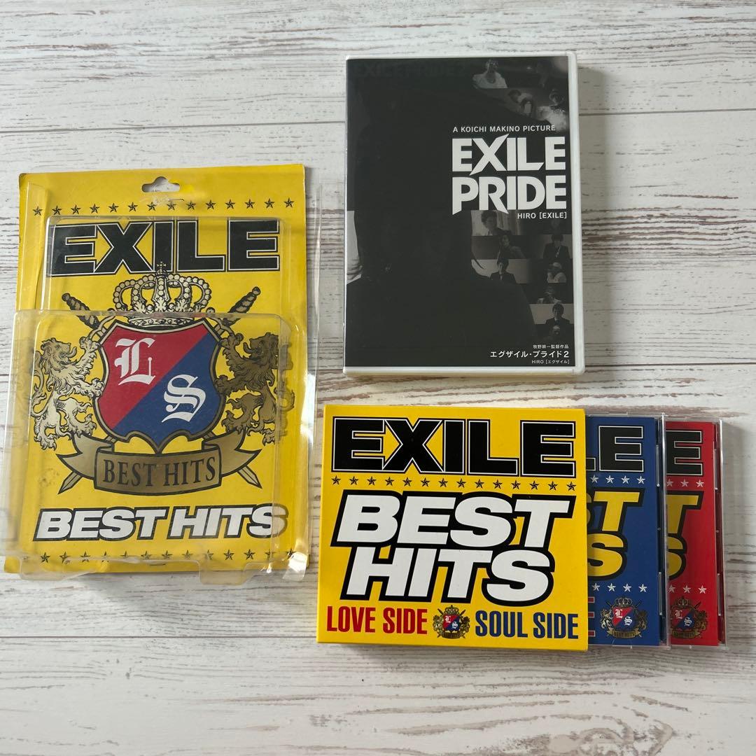 【美品】EXILE ベストアルバムとDVDセット 初回限定版