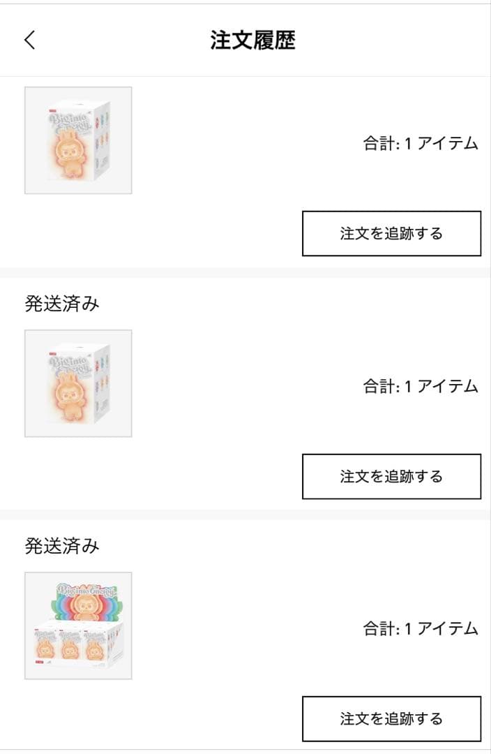 【正規品・未開封】 Labubu Big into Energy 2箱 ラブブ