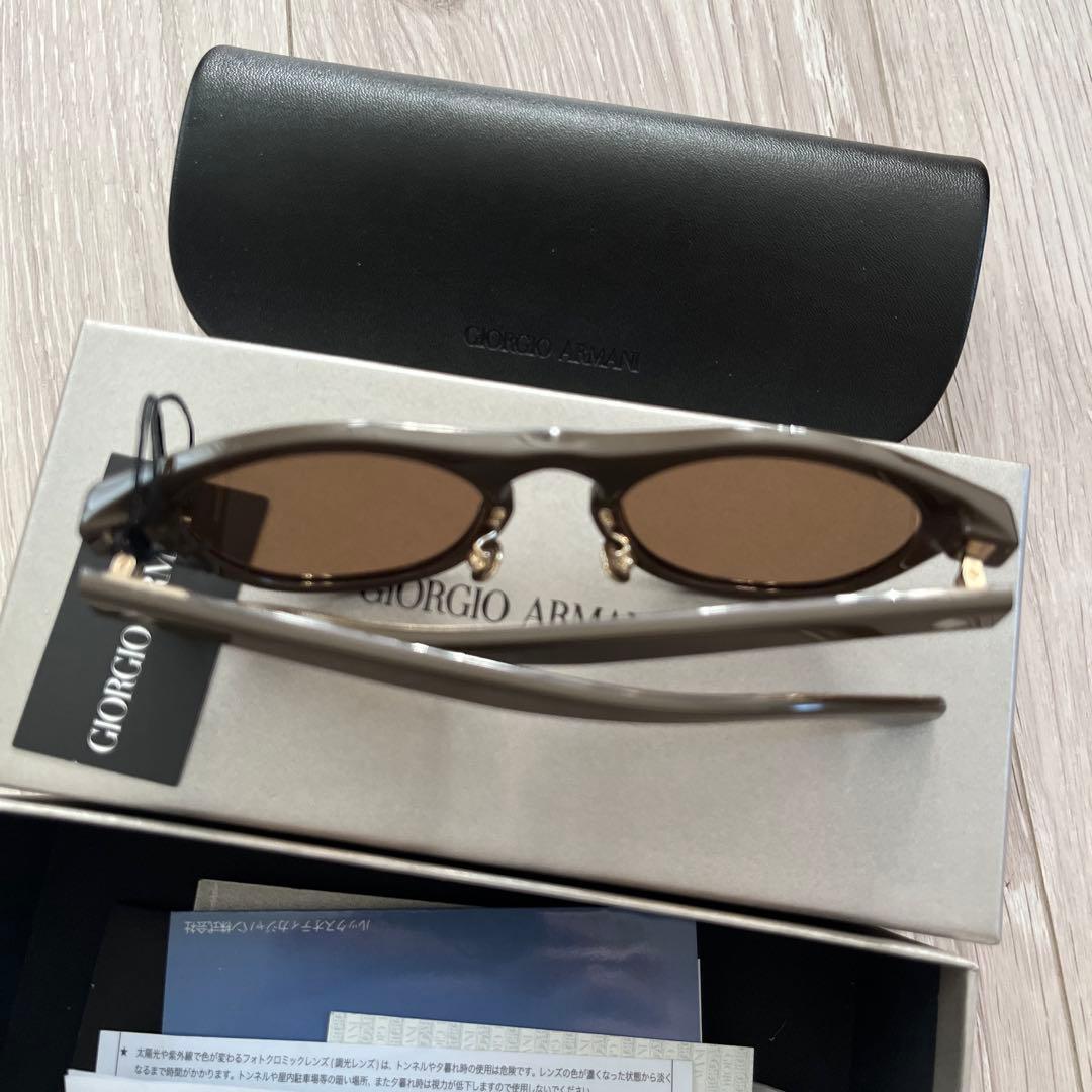 タグ付き　アルマーニ　UV-Protected Oval Sunglas
