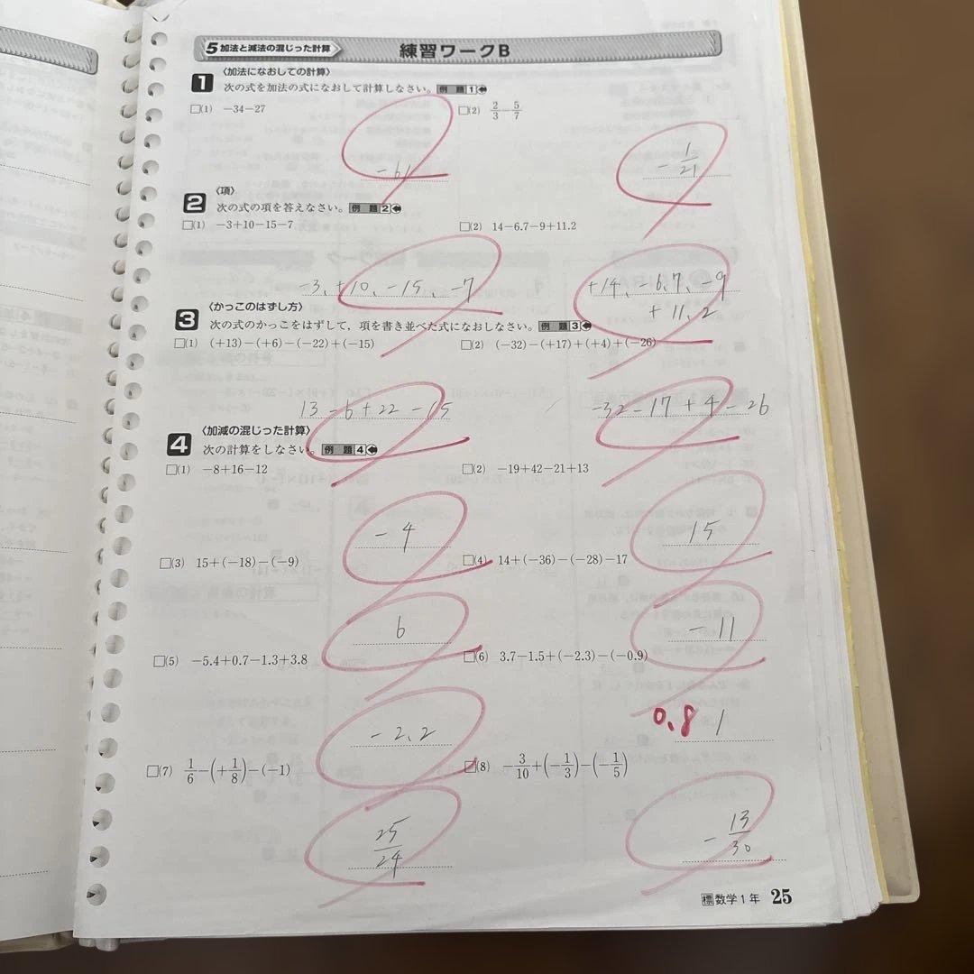 ⭐︎内申対策⭐︎中学校 学習参考書 指導書 PASTEM