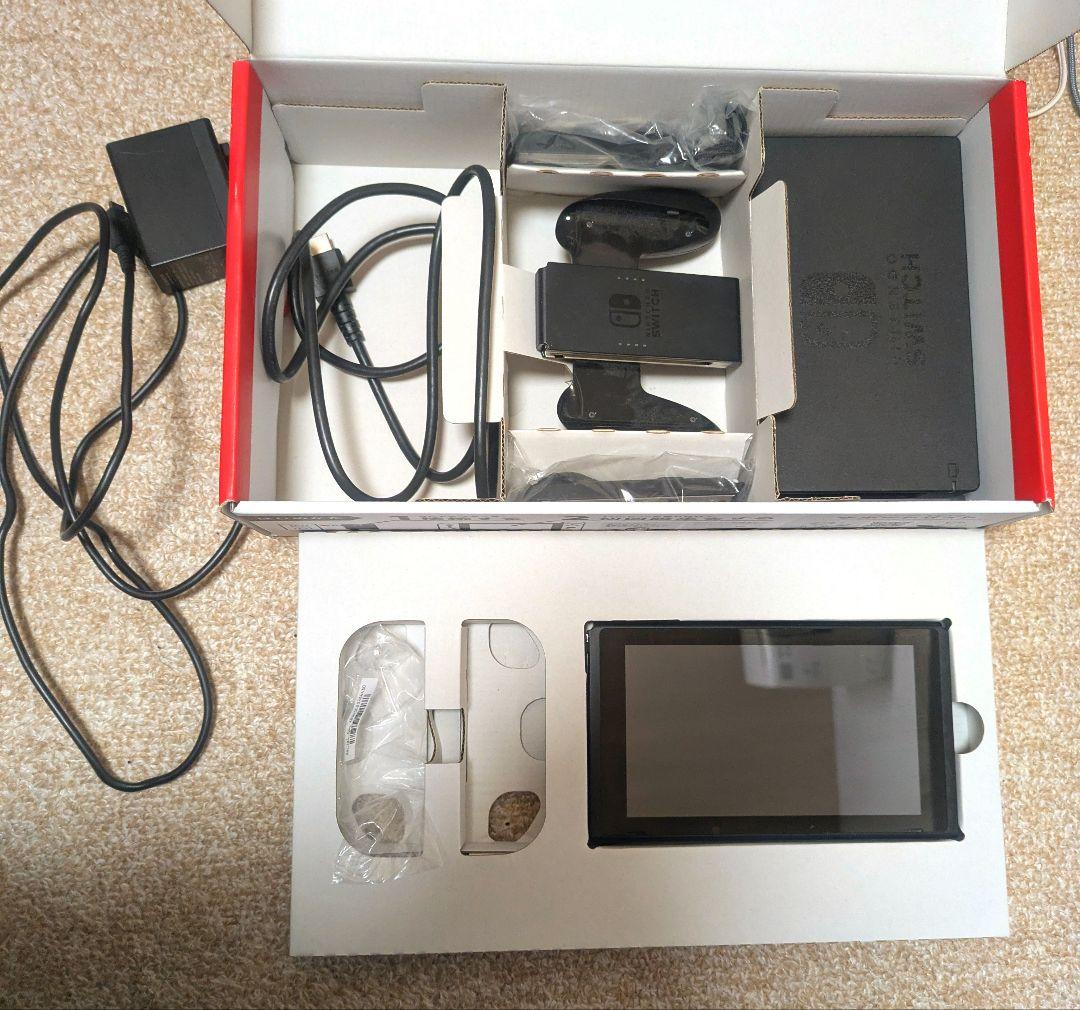 Nintendo Switch セット（Joy-Conなし動作確認済・箱あり