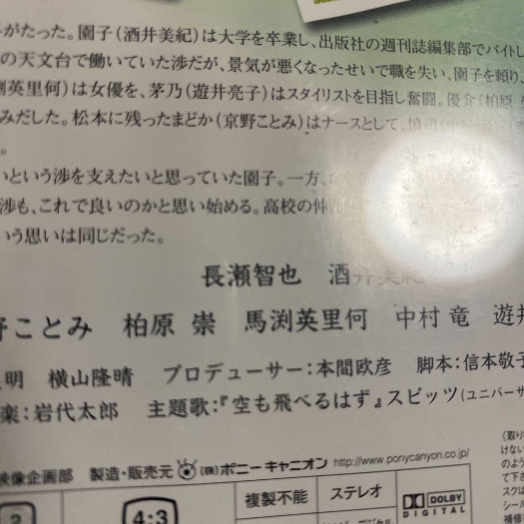 j*t様 DVD 白線流し　19の春　二十歳の風　旅立ちの詩　3枚セット