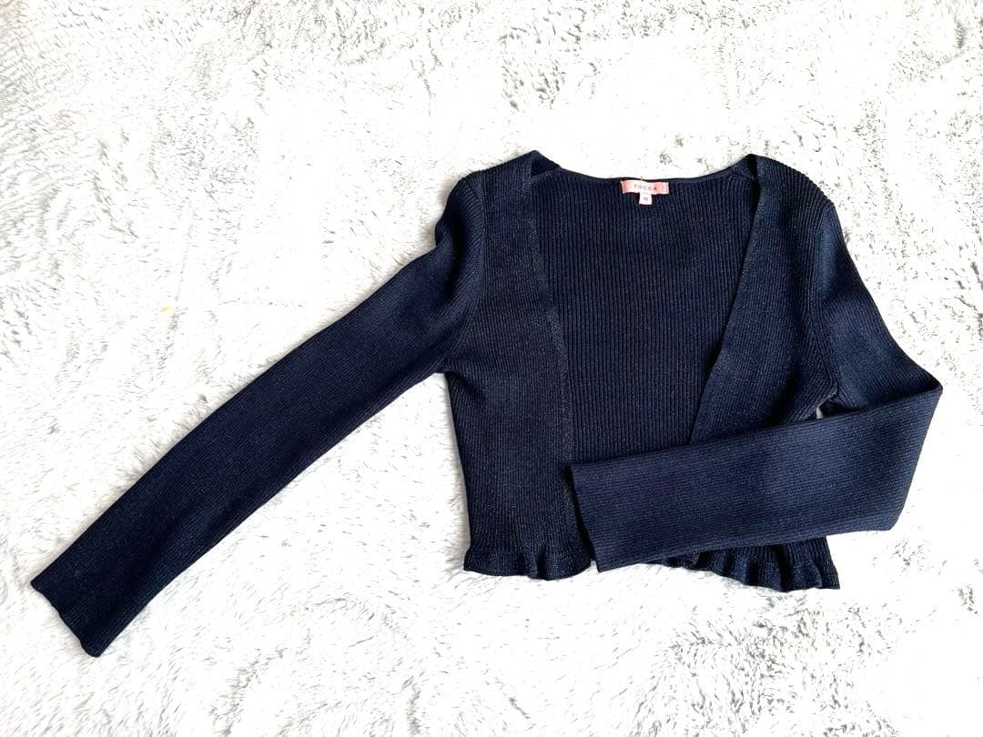 TOCCA【洗える！】GLITTER SILK BOLERO