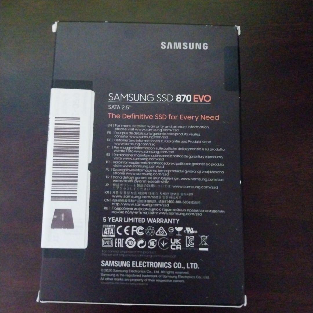 samsung ssd 870 1tb 新品