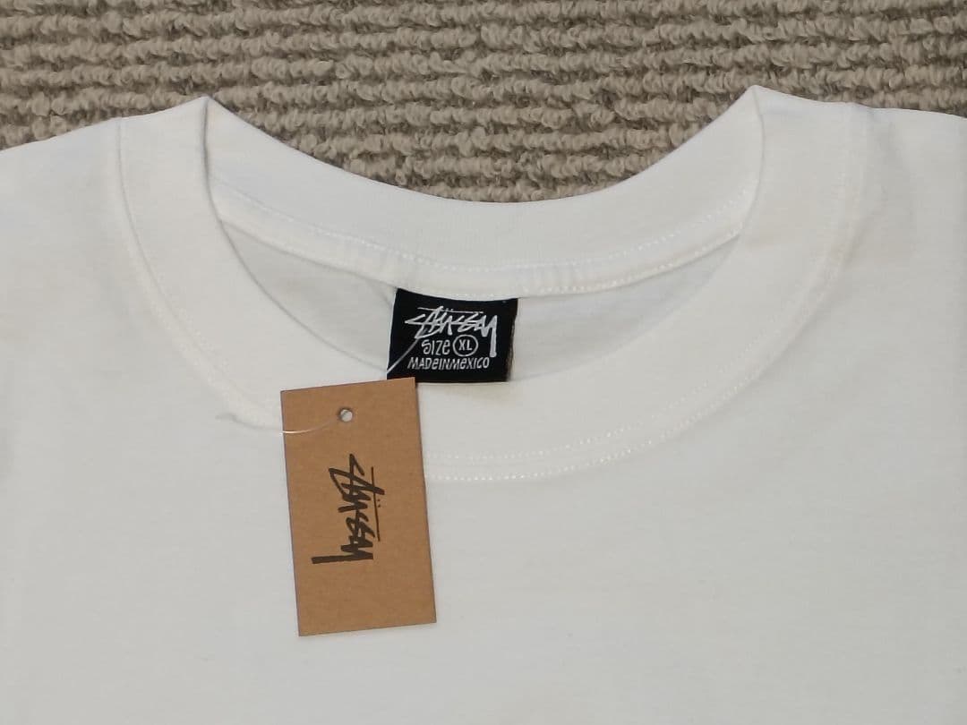 【新品・未使用】Stussy ステューシー ホワイト Tシャツ