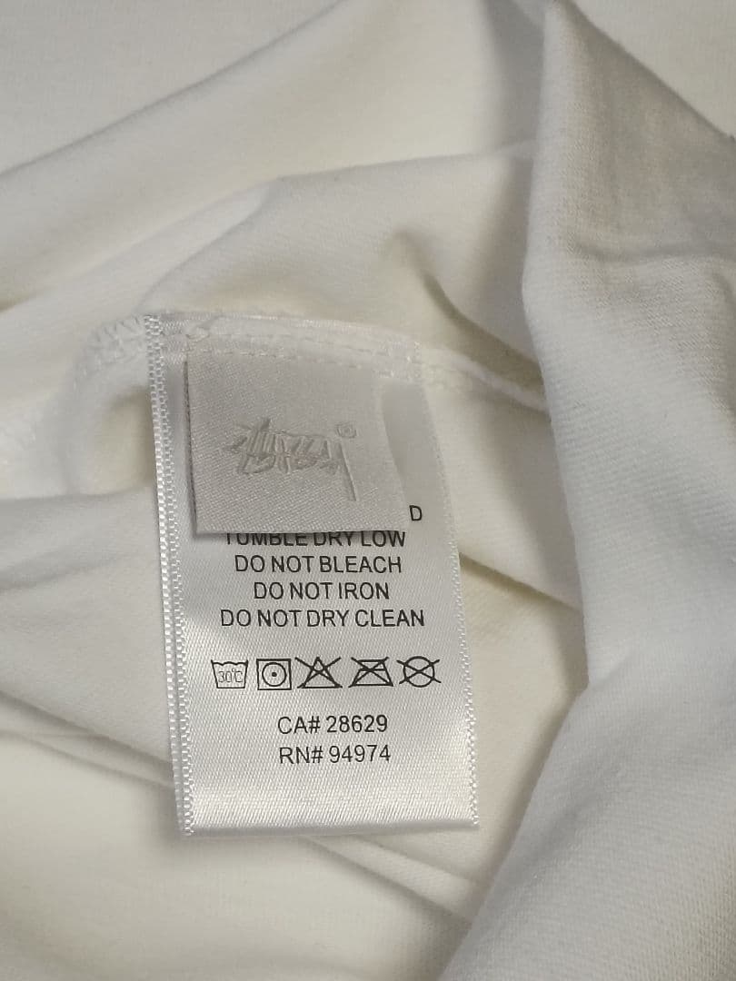 【新品・未使用】Stussy ステューシー ホワイト Tシャツ