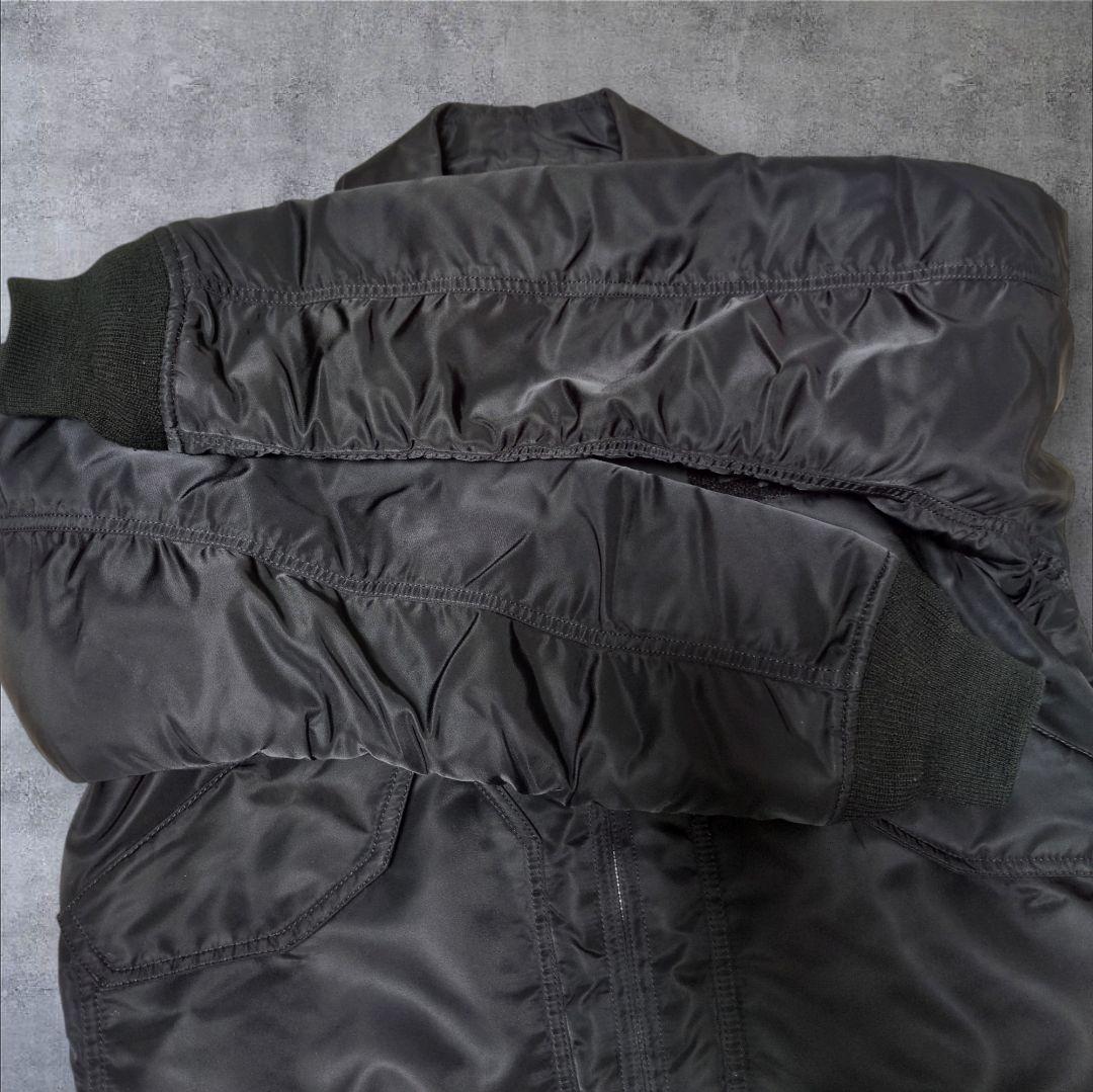美品✨アルファインダストリーズ CWU-45/P 黒 フライトジャケット M