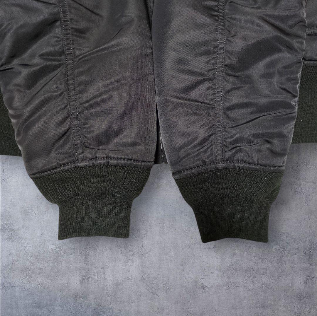 美品✨アルファインダストリーズ CWU-45/P 黒 フライトジャケット M