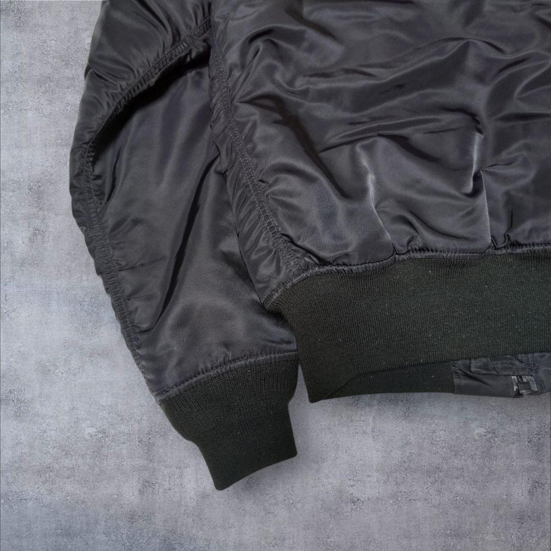 美品✨アルファインダストリーズ CWU-45/P 黒 フライトジャケット M