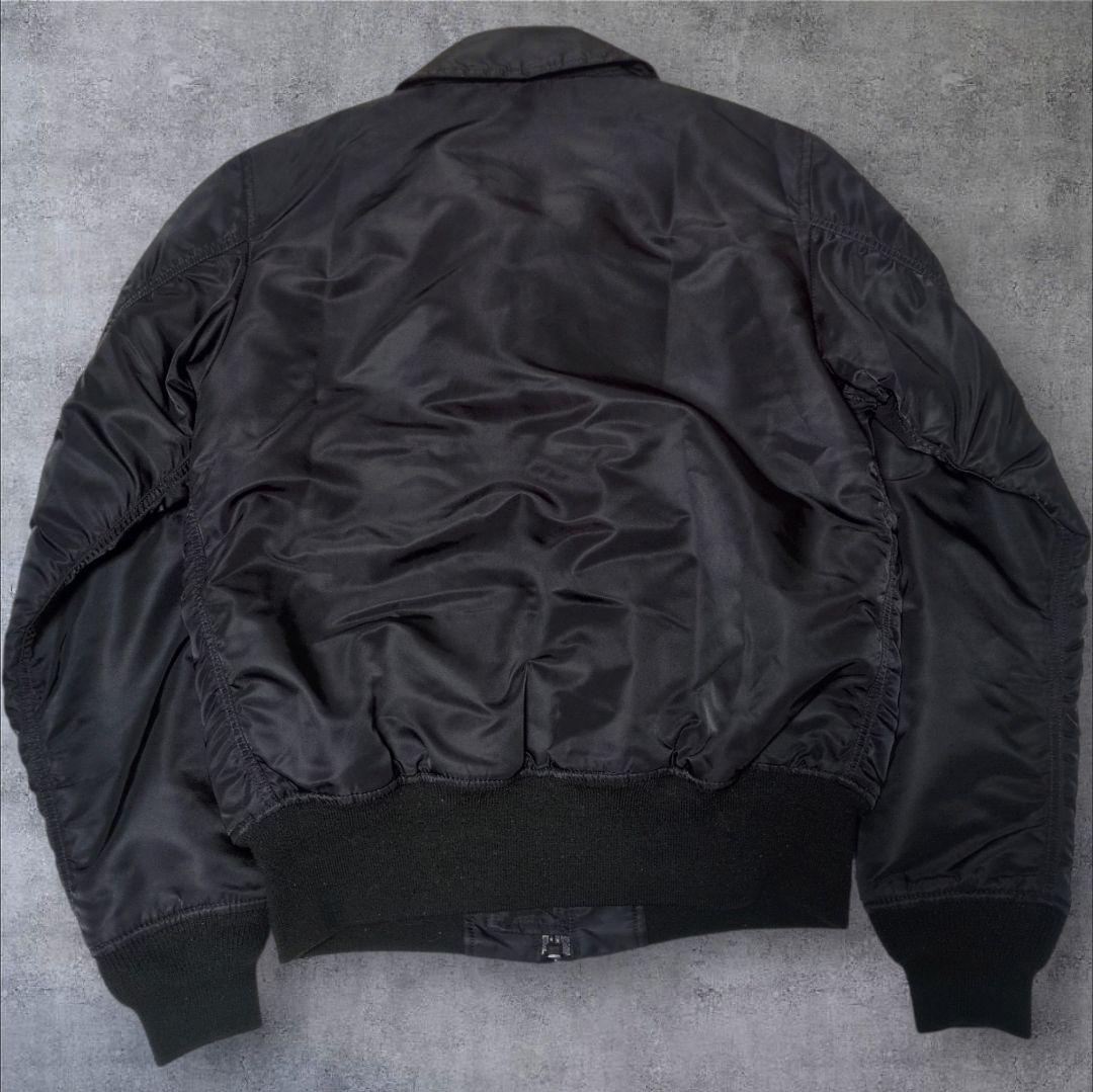 美品✨アルファインダストリーズ CWU-45/P 黒 フライトジャケット M