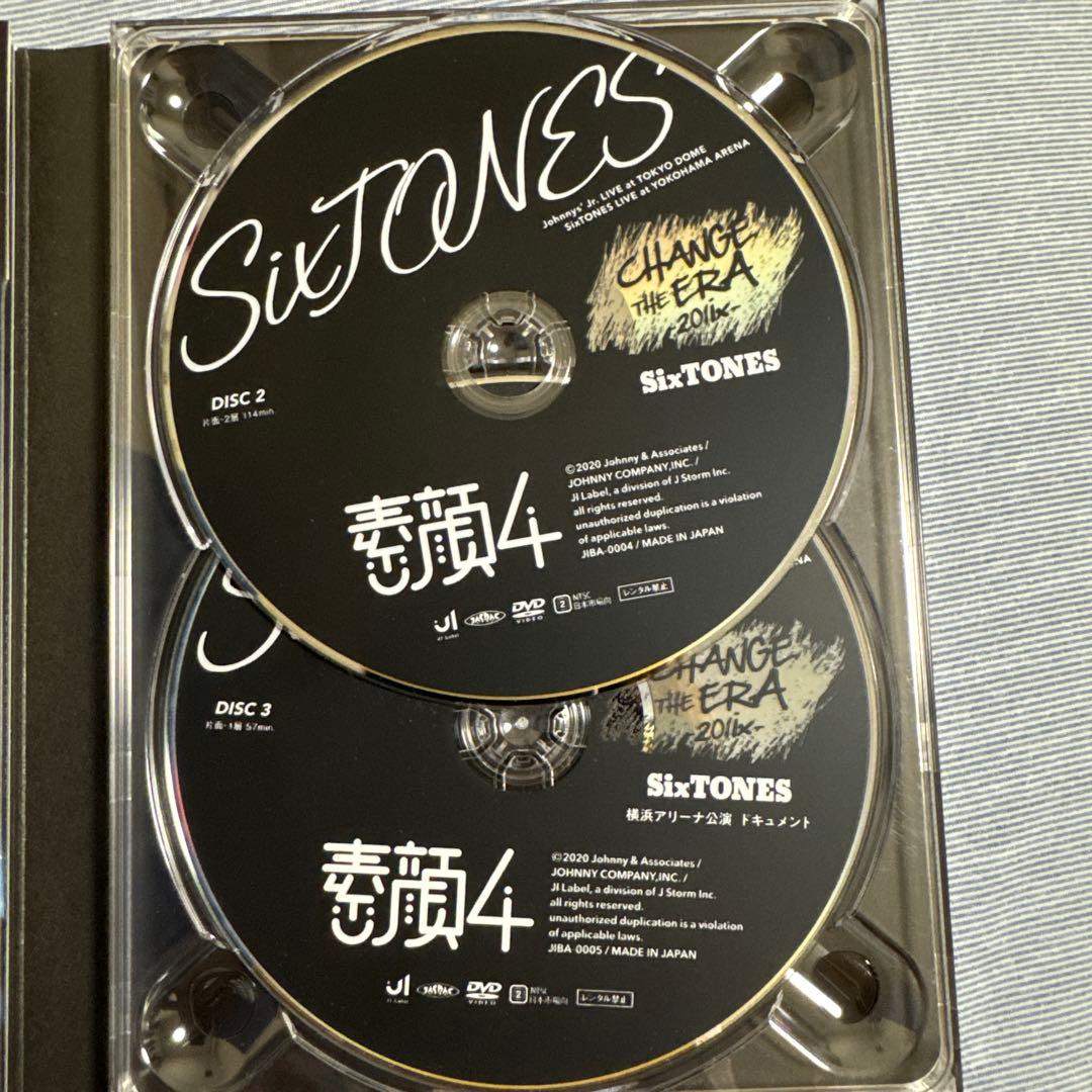 【値下げ】【正規品】ジャニーズJr./素顔4 SixTONES盤