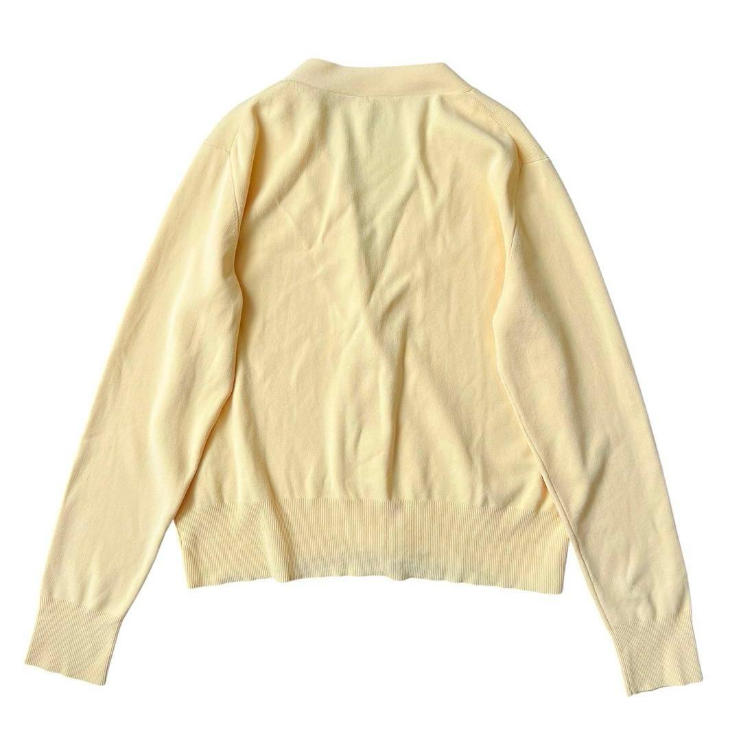 SOEJU　ソージュ　Vネックショートニットカーディガン　イエロー