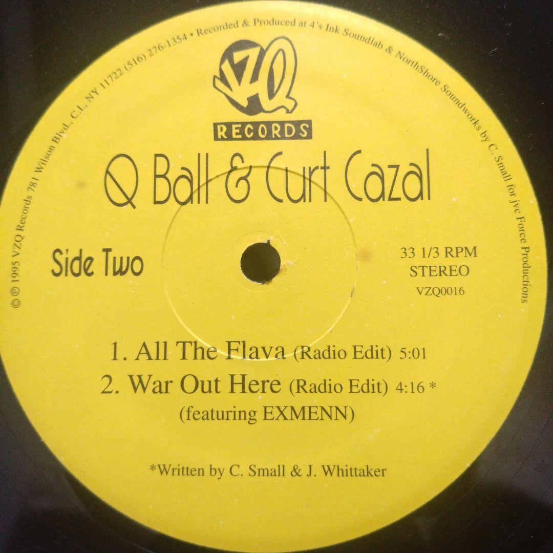 アングラヒップホップ Q Ball & Curt Cazal レコード