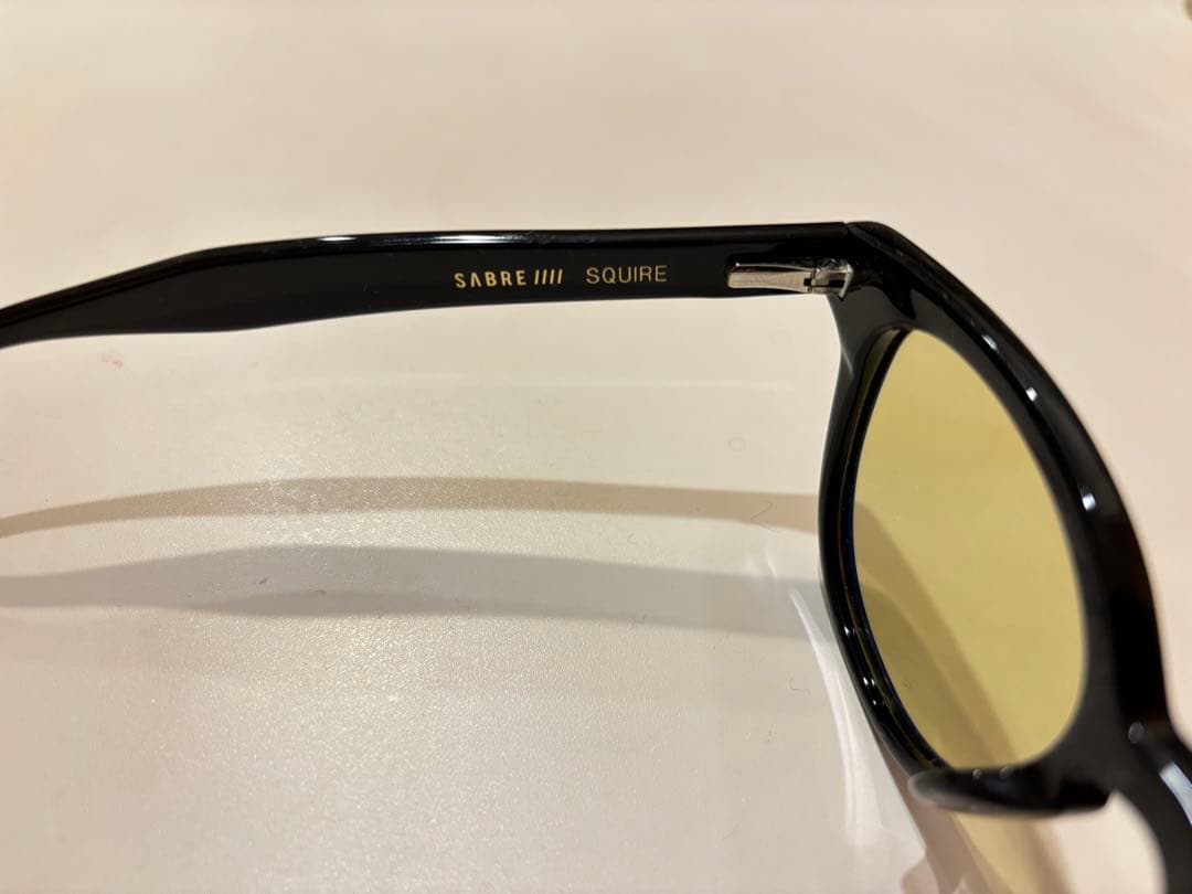 SABRE SQUIRE サングラス ブラック　偏光