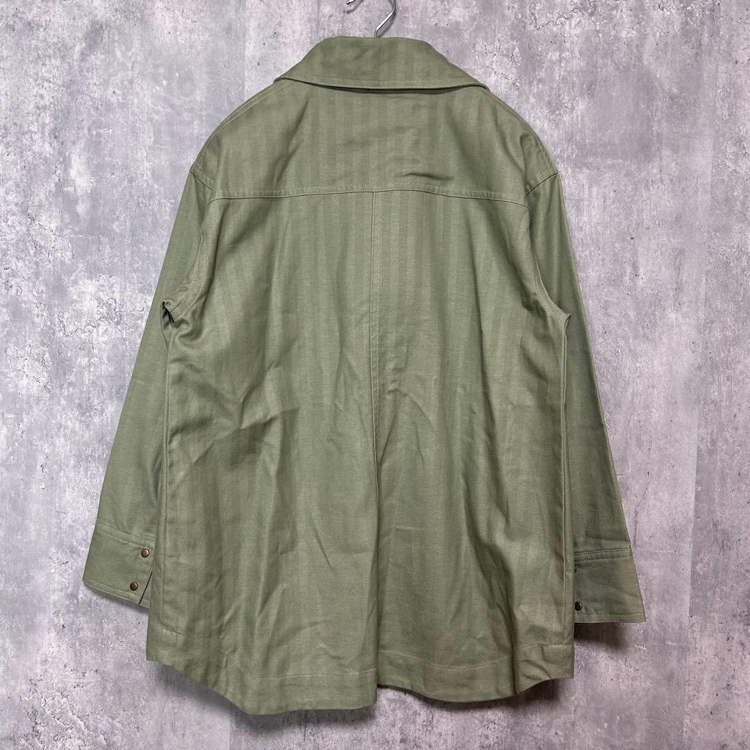 【美品】SHIPS any:シップスエニィスタンド ワーク ポケット ジャケット