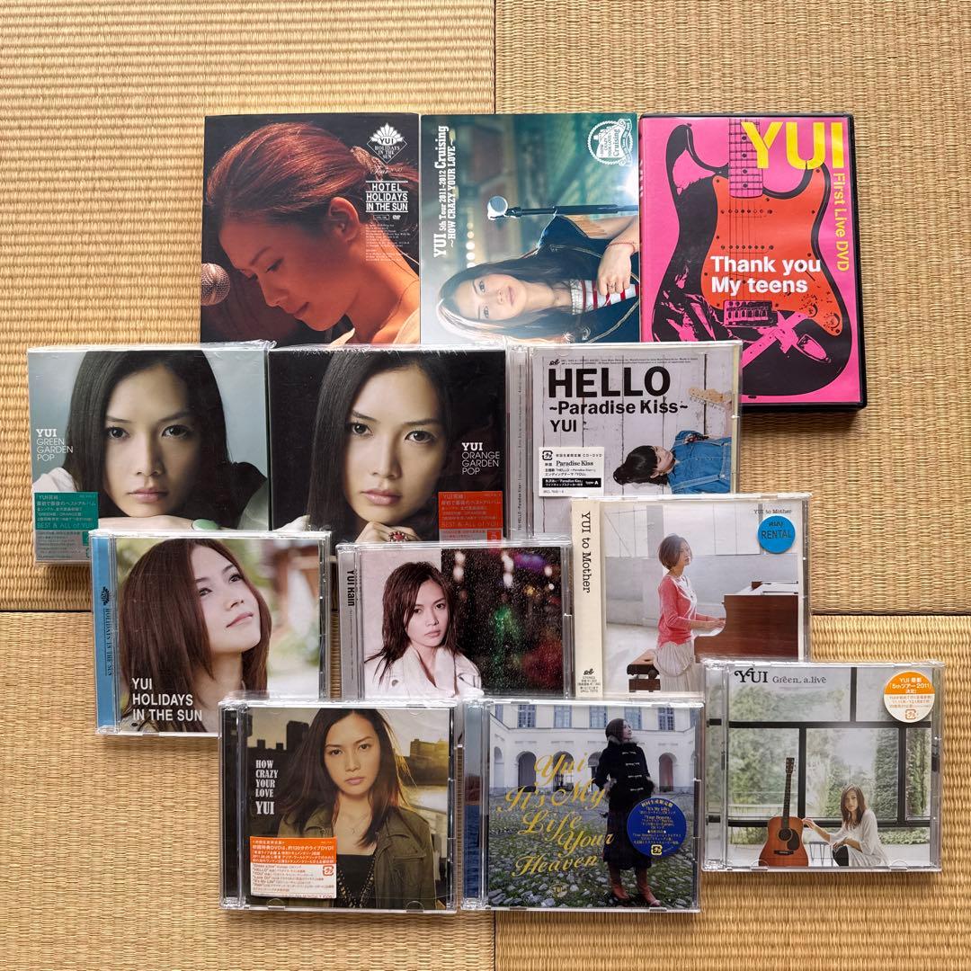 YUI DVD、CDまとめ売り