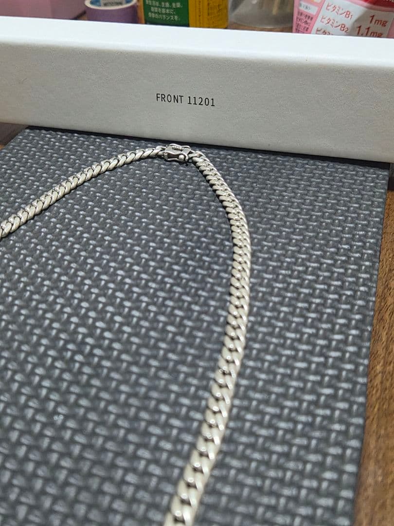 FRONT11201　フロント　メキシカ　喜平　　ネックレス　Silver925