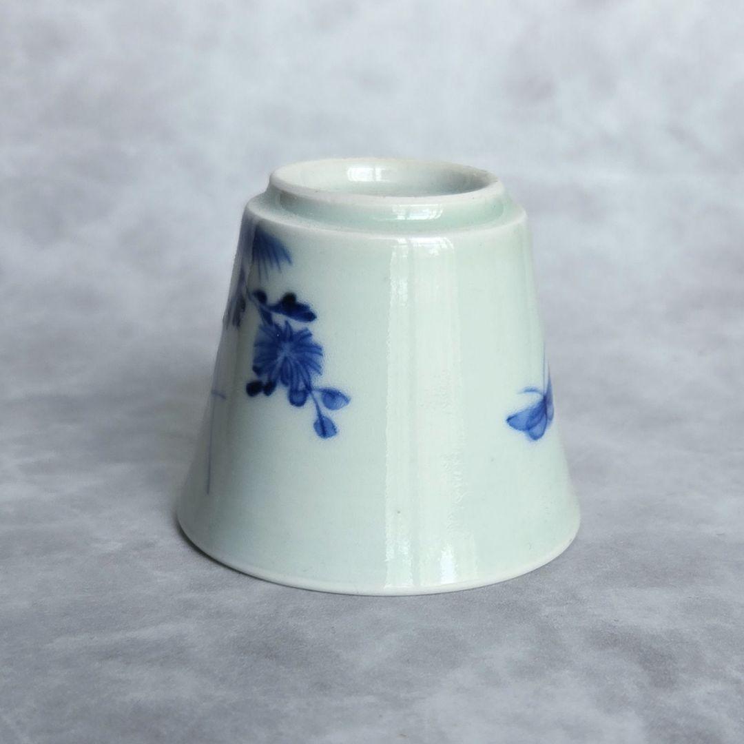 無傷完品　平戸焼　古伊万里　小猪口　酒器　覗き　猪口　向付　アンティーク　骨董