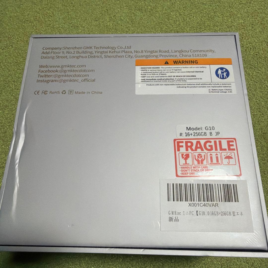 交渉可　GMKtec G10 ミニPC G10 16GB＋256GB 省エネ
