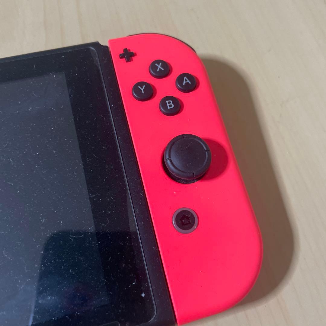 Nintendo Switch 本体 青と赤のJoy-Con 充電器その他備品