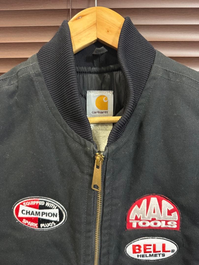 か*つ様 Carhartt カーハート ダックベスト ブラック 黒 メキシコ製
