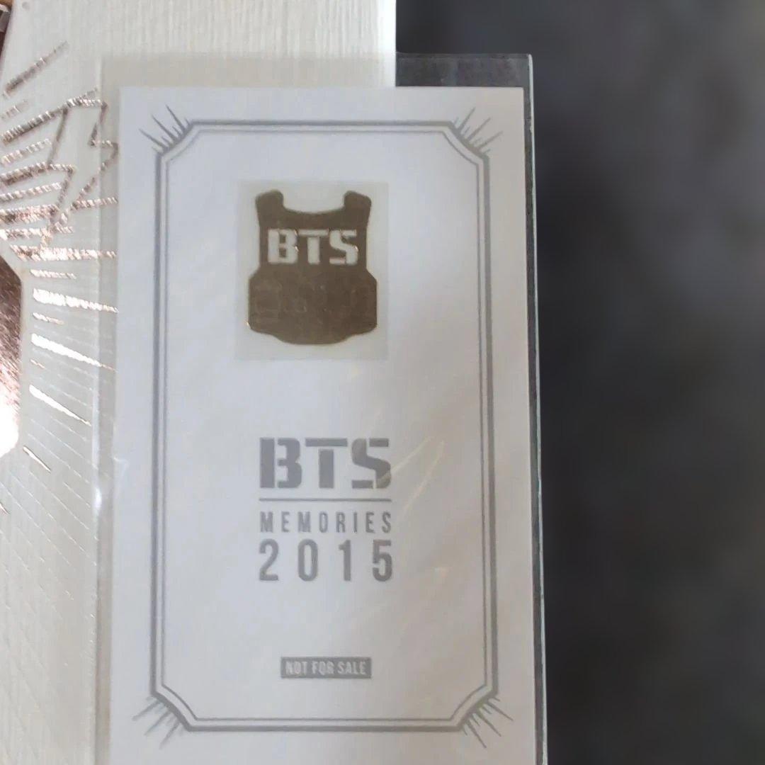 BTS MEMORIES OF 2015 DVD 日本版 磁気カード付