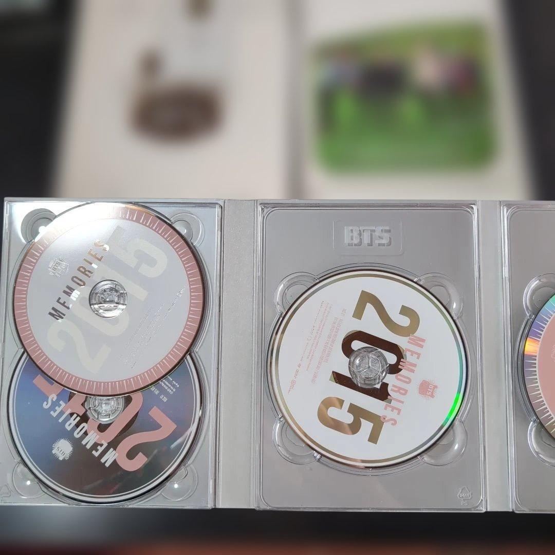 BTS MEMORIES OF 2015 DVD 日本版 磁気カード付