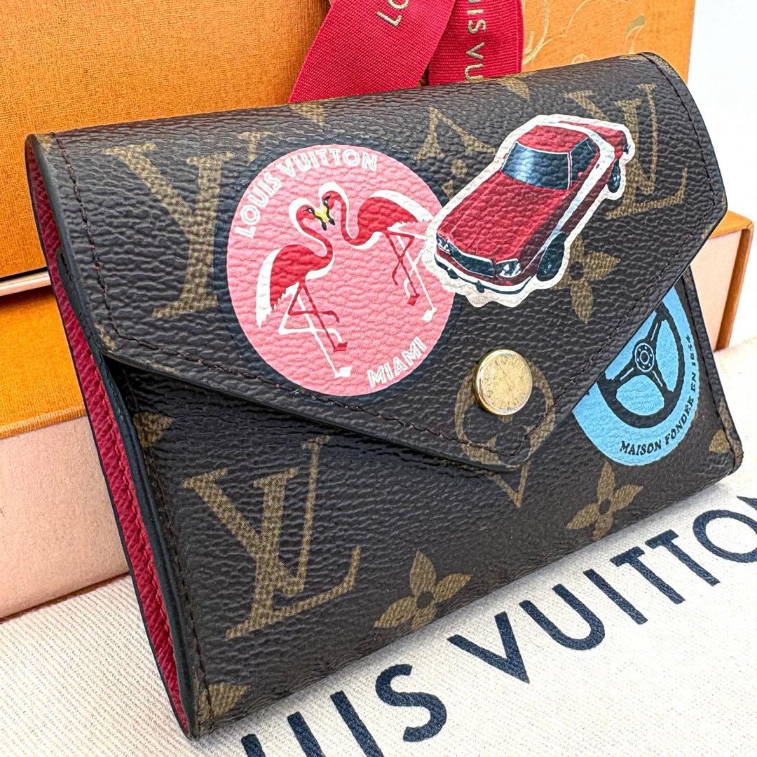 【極美品・激レア】 ルイヴィトン ヴィクトリーヌ ニコラジェスキエール 折り財布