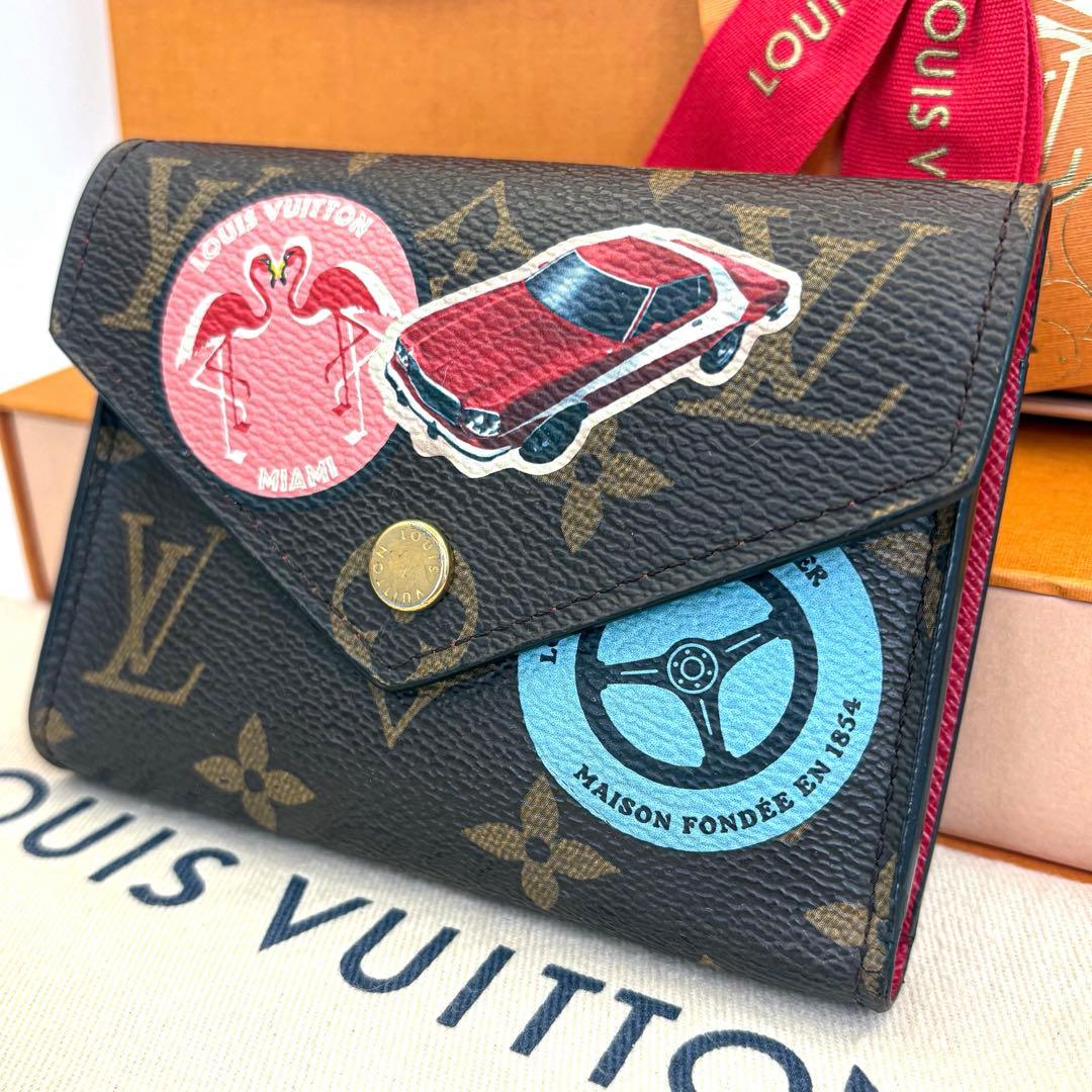 【極美品・激レア】 ルイヴィトン ヴィクトリーヌ ニコラジェスキエール 折り財布
