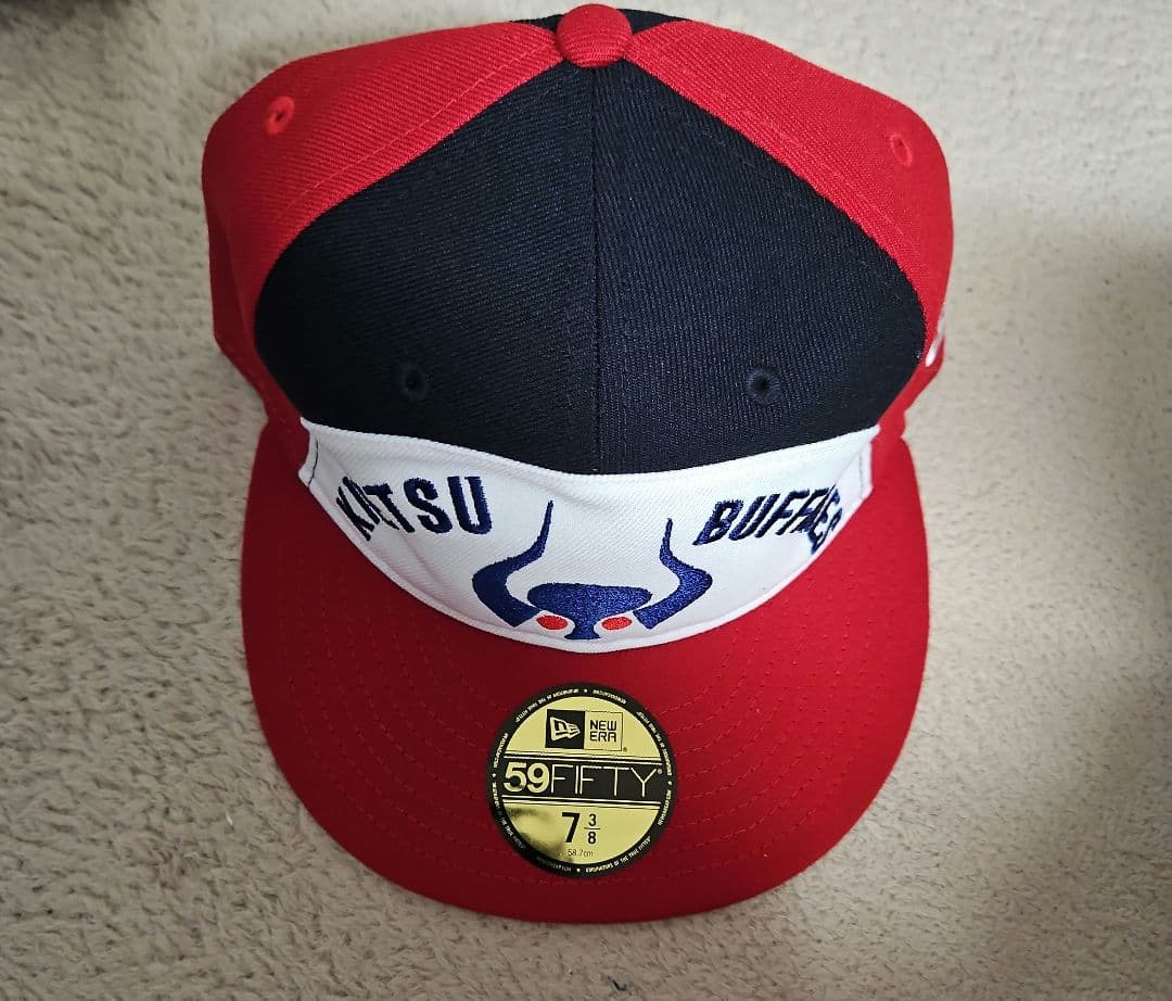ニューエラ　近鉄バファローズ　キャップ 5950　59FIFTY ⅜　岡本太郎