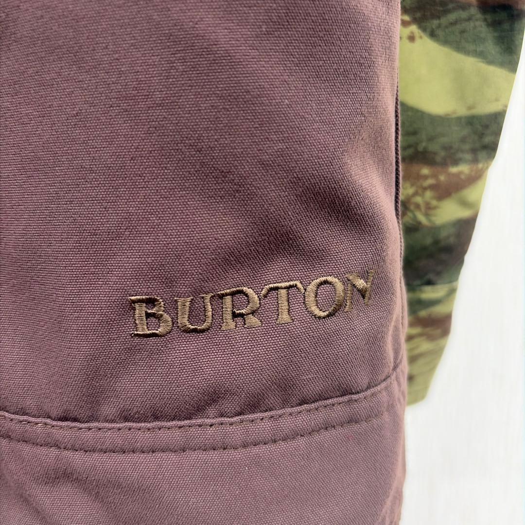 BURTON フード取り外し可 ジャケット 美品 ベンチレーション付 S